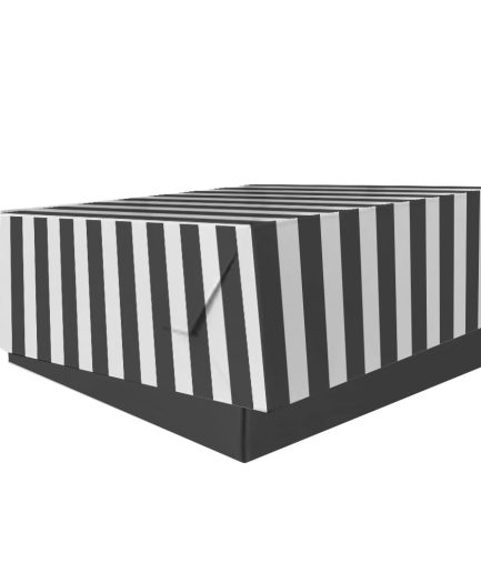 Caja RAYAS BN Torta 30x30x13 (x50 uni)