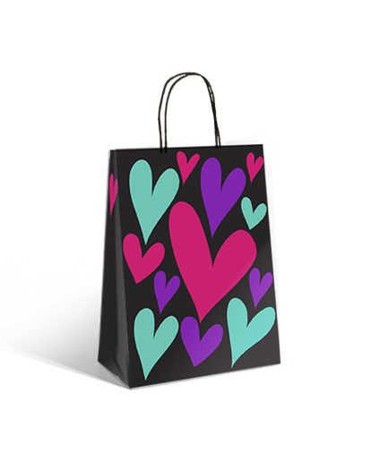 Bolsa Amor a Color 22x10x30