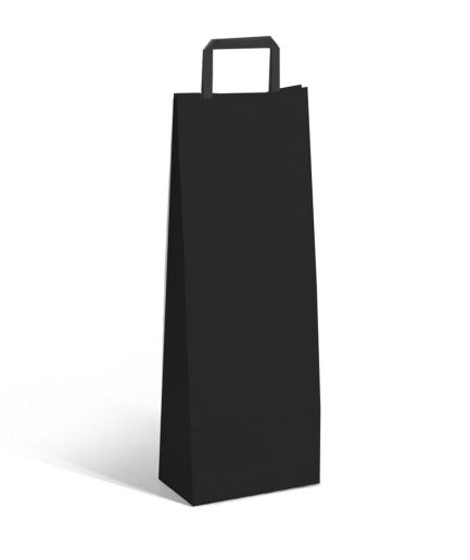 Bolsa Acuario Classic Negro 14x8x40 Botella x 1