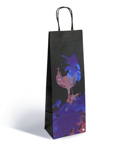 Bolsa Blue Wine 14x08x40
