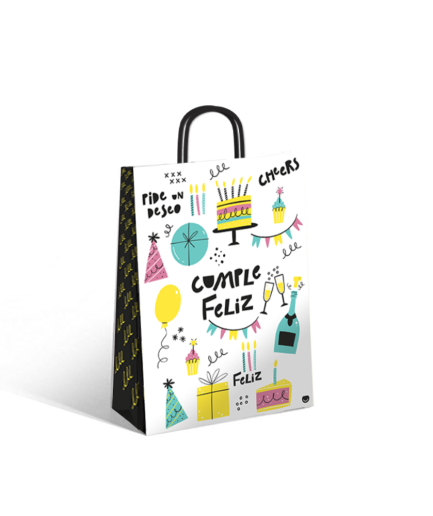 Bolsa Feliz Cumple 22x10x30