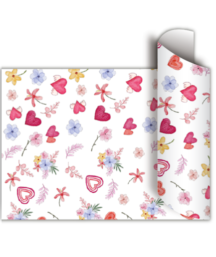 Bobina 60cm x100 Mts - LITTLE HEARTS