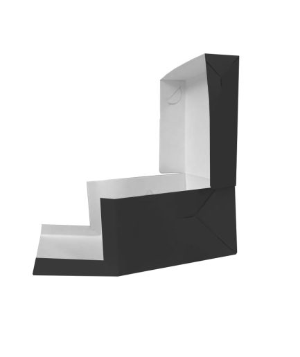 Caja BLACK Porcion de Torta 18x14x12 (x50 uni)