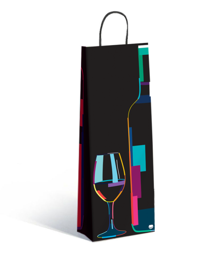 Bolsa Color Vino 14x08x40
