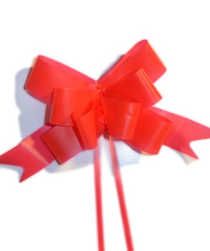 Moños magicos opacos nro 50x50 u. ROJO