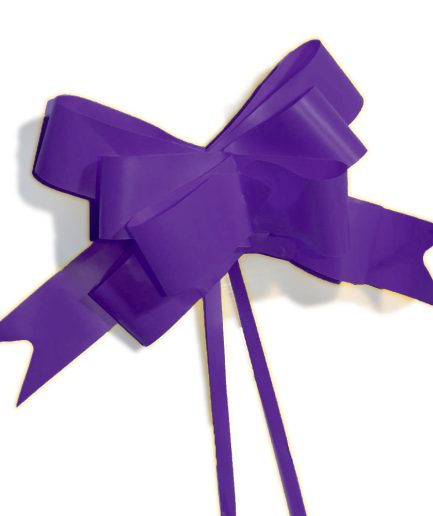 Moños magicos opacos nro 50x50 u. VIOLETA
