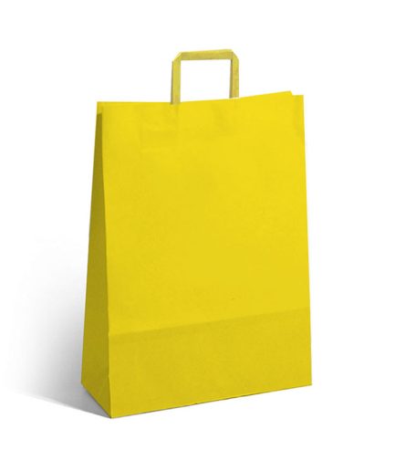 Bolsa Acuario Colores Amarillo 30x12x41