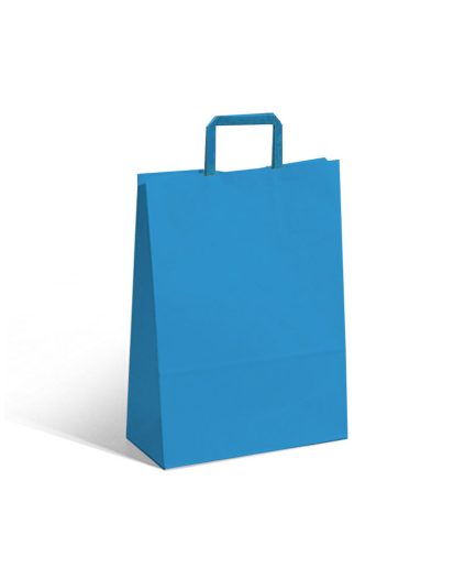 Bolsa Acuario Colores Azul 22x10x30