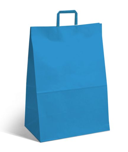 Bolsa Acuario Colores Azul 30x12x41