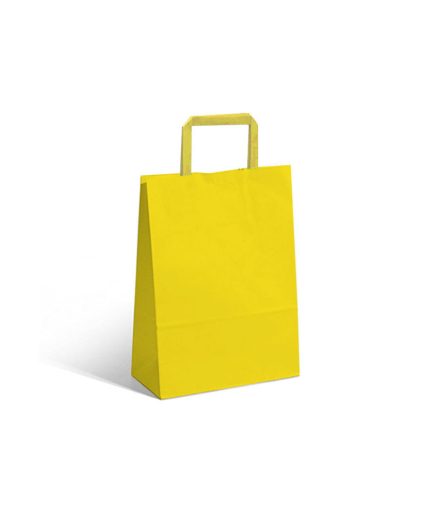 Bolsa Acuario Colores Amarillo 14x8x20