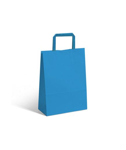 Bolsa Acuario Colores Azul 14x8x20