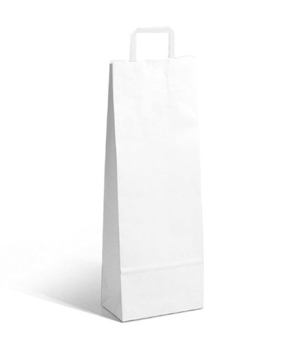 Bolsa Acuario Classic Blanco 14x8x40 Botella x 1
