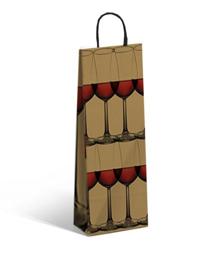 Bolsa Copas Botella 14x8x35