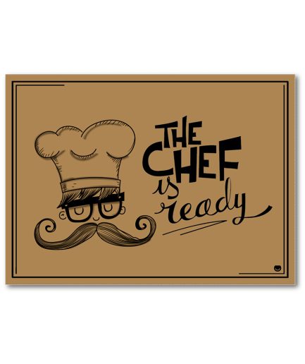 Mantel individual - CHEF 40X29  x 25u.
