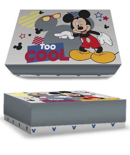 Caja Mickey  Box L 21x31x9 x 50u.