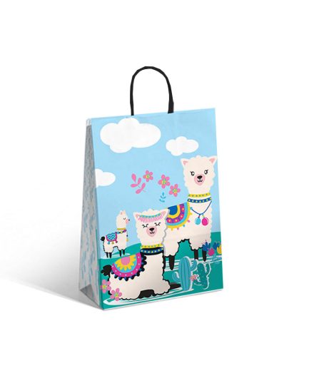 Bolsa Llamas 22x10x30