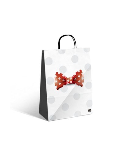 Bolsa Moño Dots 14x8x20