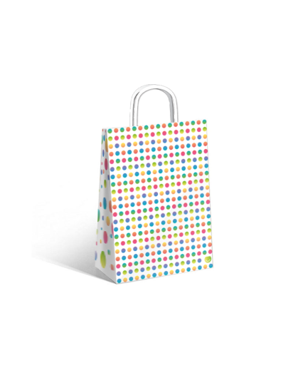 Bolsa Colour Dots 14x8x20