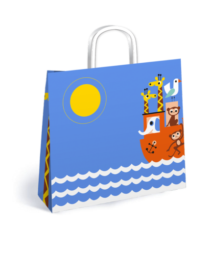 Bolsa Arca De Noe 32x10x30