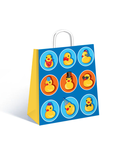 Bolsa Patitos Pop 22x10x24