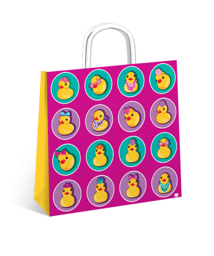 Bolsa Patitos Pop 32x10x30