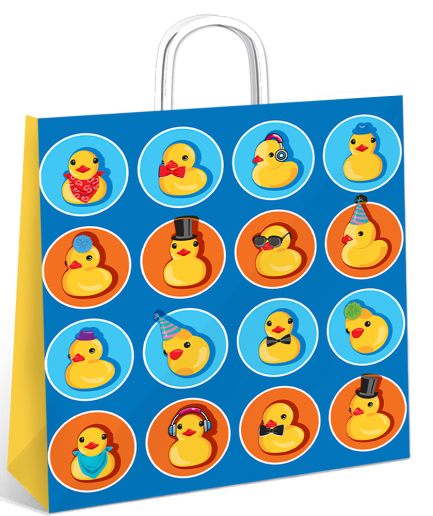 Bolsa Patitos Pop 45x15x48