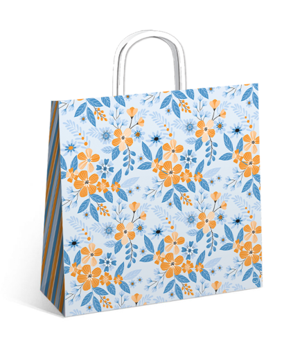 Bolsa Lines Flowers 36x22x39
