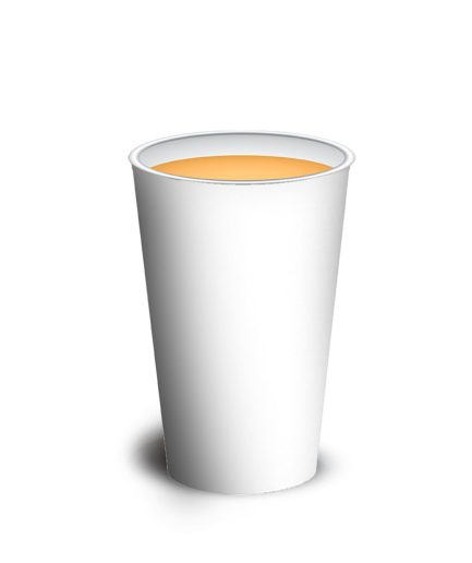 Vaso polipapel 12 oz sin impresion (frio) Bx600