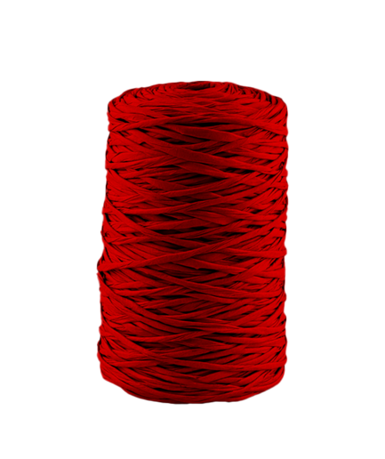 Hilo de papel ROJO x120 mts. (paq. x6 uni)