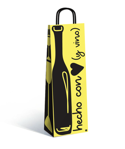 Bolsa Hecho Con Vino 14x8x40