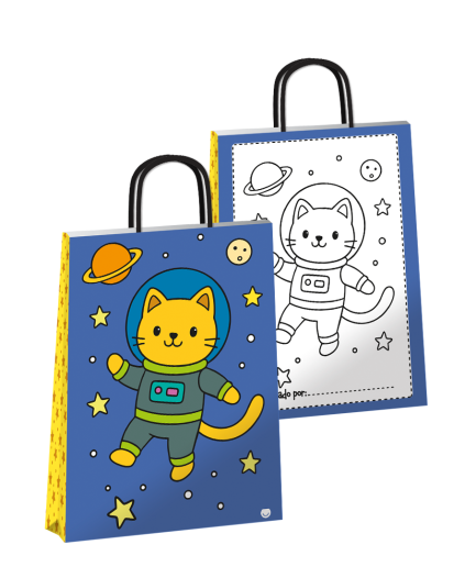 Bolsa Aventuras Para Pintar 22x10x30